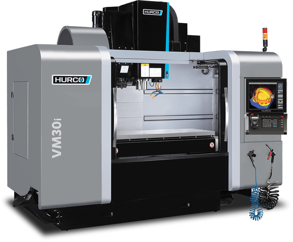 Centre d’usinage Hurco VM30i à contrôle numérique, pour la fabrication de pièces industrielles