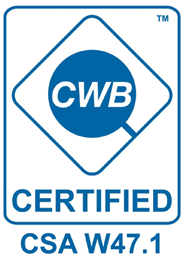 Certification CWB CSA W47.1