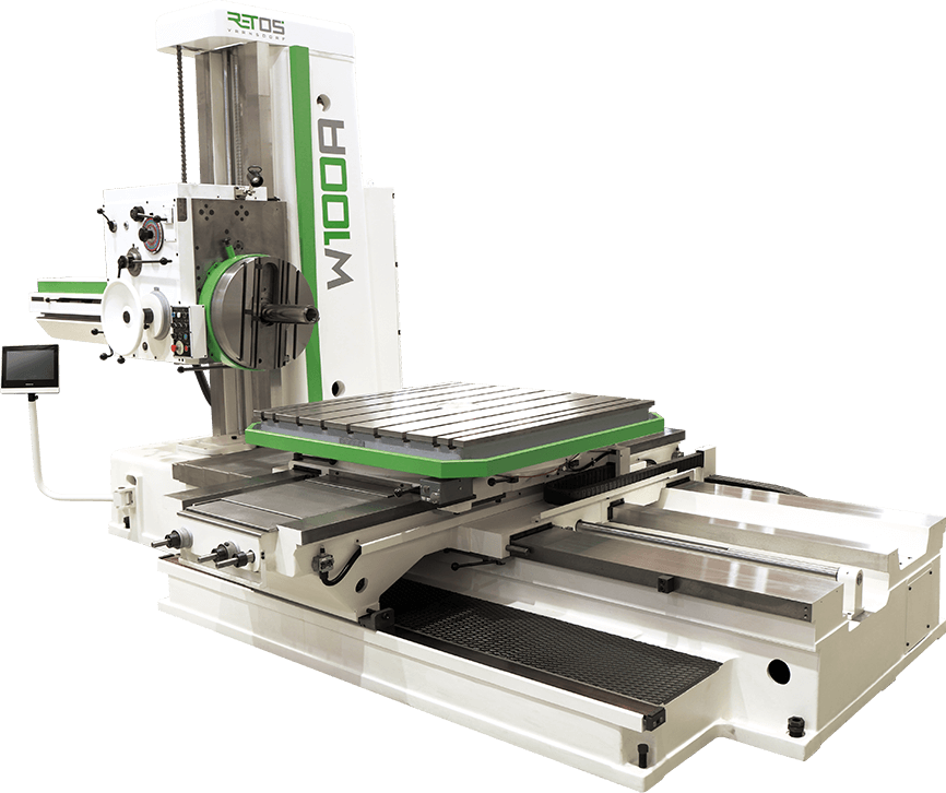 Aléseuse horizontale Retos W100A, pour l’usinage de pièces volumineuses